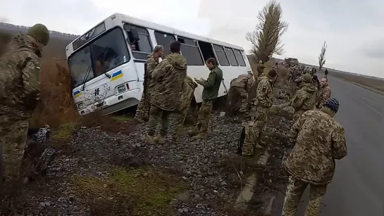 Механики ВСУ чуть не угробили автобус своих солдат