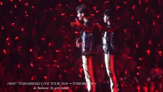 27.09.2018 - Второй день концертов "Tohoshinki LIVE TOUR 2018 ～TOMORROW～ в Saitama Super Arena"  - Trigger