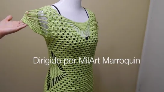 Manga Blusa Verde Limón