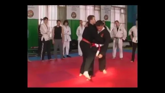 Ju Jutsu.Фрагмент семинара А.В.Кретова по Бушинкан Джиу Джитсу -2.