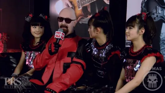 BABYMETAL - Interview with Rob Halford (APMAs 2016)