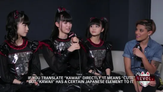 BABYMETAL - REVOLT TV Interview - 2016.07.02