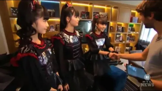 [TV] BABYMETAL - RTL2 News - 2016.04.11