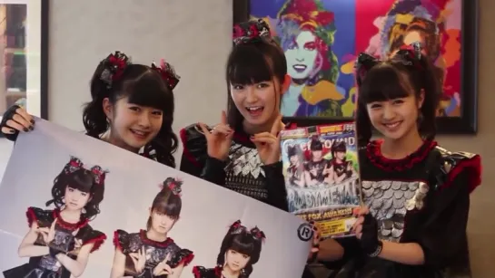 BABYMETAL are on the cover of this month's Rock Sound magazine! (Message from BABYMETAL)