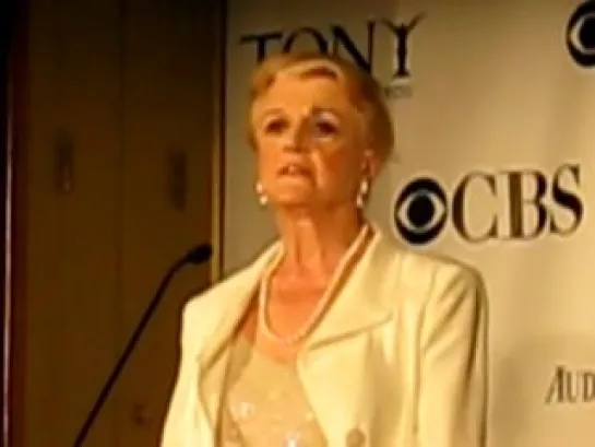 Angela Lansbury on Tonys win for 'Blithe Spirit'