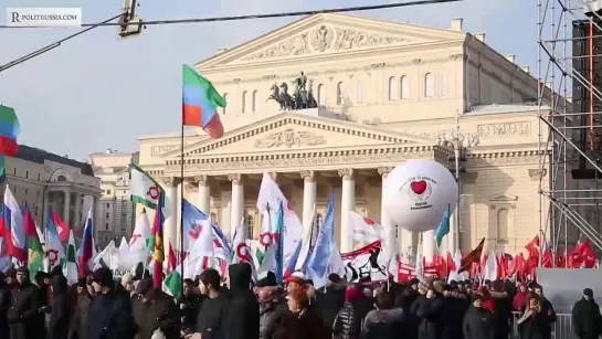 21 февраля 2015, Антимайдан. Истинное лицо шествия-митинга «Год Майдану. Не забудем! Не простим!»