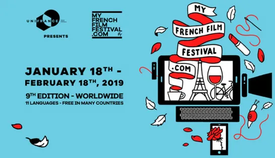 MyFrenchFilmFestival 2019. Official Trailer.