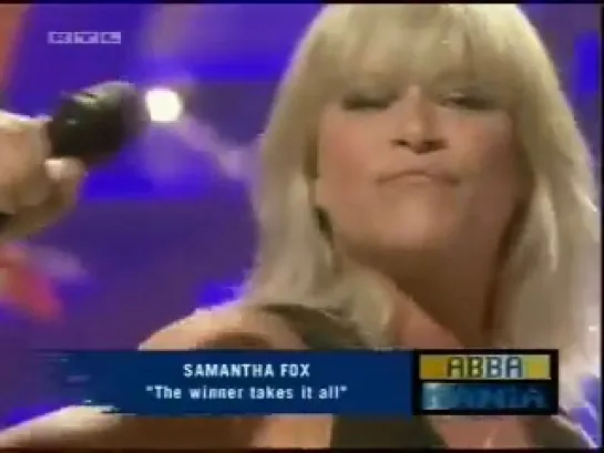 Samantha Fox - The Winner Takes It All - "ABBAmania"