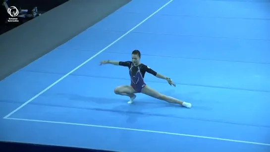 European Gymnastics - Vladislava Urazova 🇷🇺 scores 13.333 (5.2) on floor at #Basel2021 qualifications-1384811696733237248