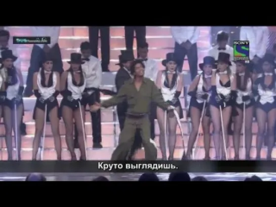 Церемония 58th Idea Filmfare Awards 2013 - выступление Шахрукх Кхана, посвящённое 100-летию Болливуда (с русскими субтитрами)