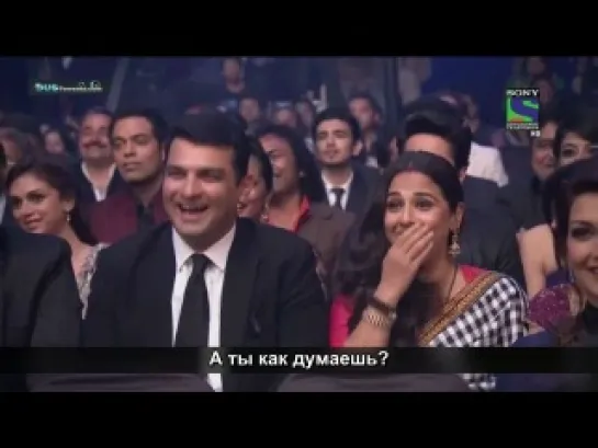 Церемония 58th Idea Filmfare Awards 2013 - Шахрукх Кхан и Саиф Али Кхан рассказывают о героинях фильмов