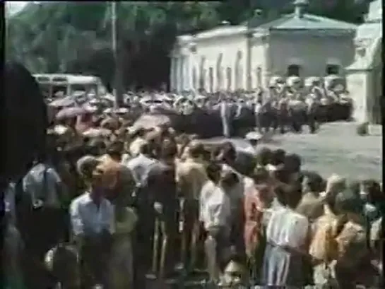 Годовщина смерти В.Высоцкого 1981 год.