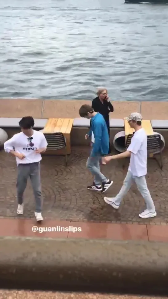 [190223] Stray Kids » Han, Lee Know & Hyunjin » spotted in Sydney