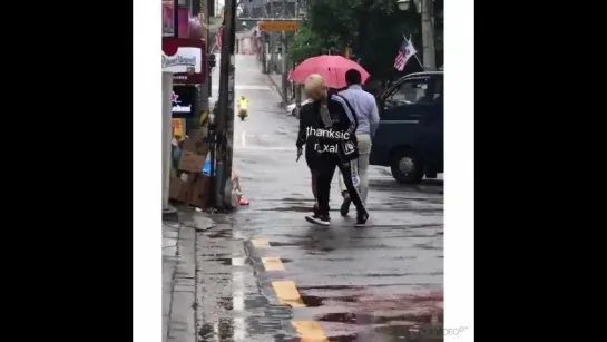 [180522] Stray Kids » Lee Felix » otw to JYP