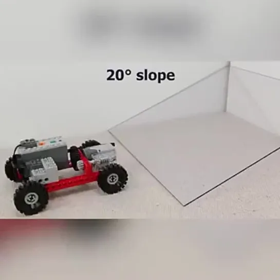 How to climb steep ramps using Lego?