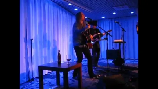 Jarkko Ahola with Antti Mäkelä - I Drove All Night @ Vaakunan Aulassa 03.10.2014