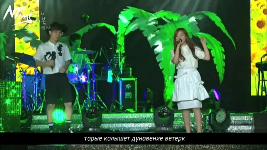 [ТВ-ШОУ] 141003 @ Akdong Musician на "Yoo Heeyeol's Sketchbook": Акустический фестиваль на Чеджу (русс. саб)