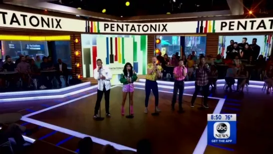 Pentatonix Performs Attention (LIVE GMA)