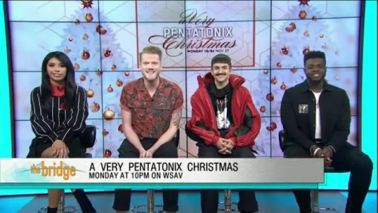 Pentatonix prepers for Christmas special on NBC