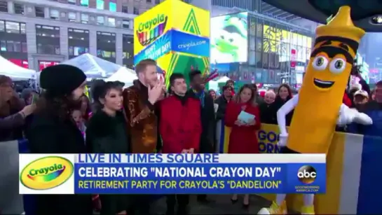 Pentatonix GMA National Crayon Day