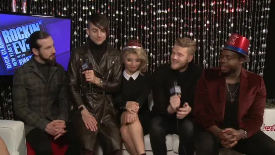 Pentatonix interview on New Years Rockin Eve