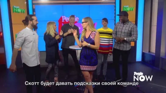 Pentatonix на People Now (русские субтитры)