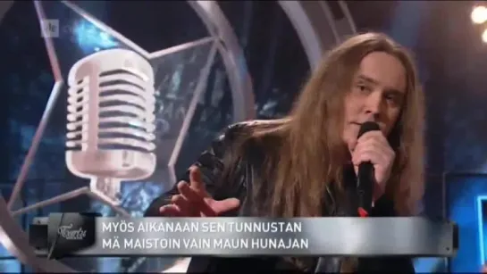 Jarkko Ahola  - Minun tieni (My Way in Finnish) @ Tartu Mikkiin 2012