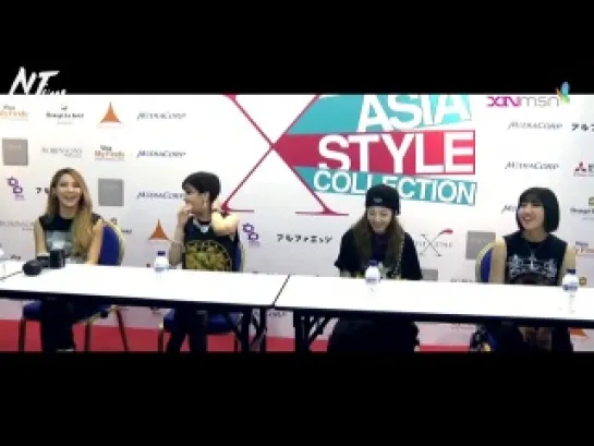 [Пресс-конференция] 130622 2NE1 на пресс-конференции @ Asia Style Collection 2013 S (русс. саб)