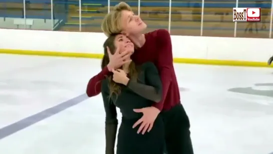 Diana DAVIS / Gleb SMOLKIN - Dance practice (12/2020)