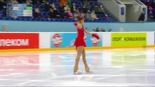 Alina GORBACHEVA - FP, Cup of Russia 2020-21, st. 4