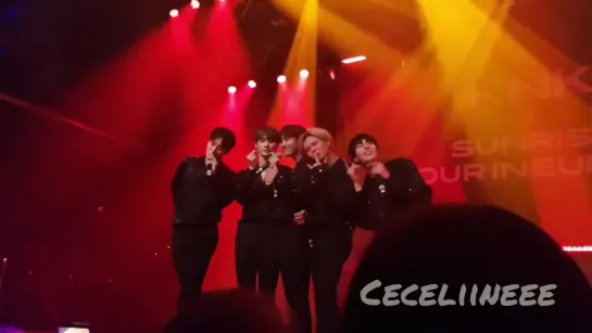 190814 [fancam]  Sunrise Tour in Europe, Berlin