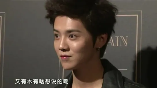 151103 Youku Entertainment - Luhan at Balmain X HM Event