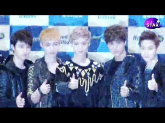 130511 EXO @ Dream Concert Red Carpet