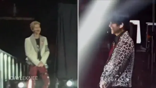 03/02/2020 SuperM in SD - Jopping - Cute Taemin Baekhyun moment -