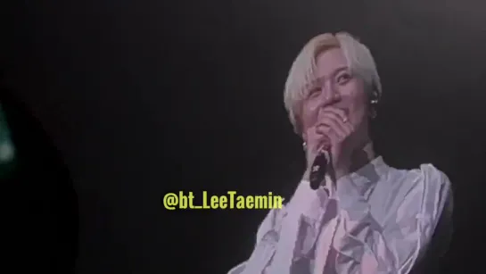 Разговор о выступлении со "Slave".........25/06/2019 Taemin Arena Tour in Budokan