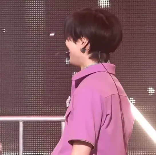 Taemin - that cute smile after he burned the stage