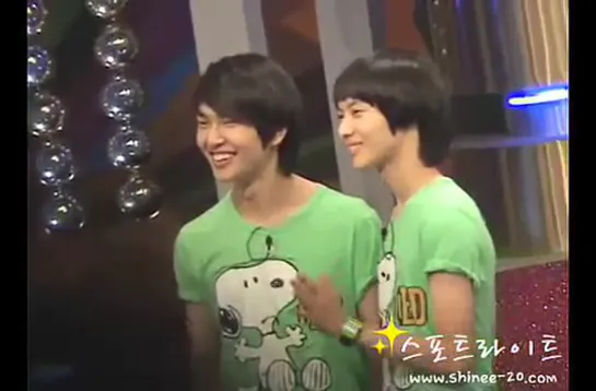 SHINee Onew and Taemin -   Star Золотой колокол 14/07/2008