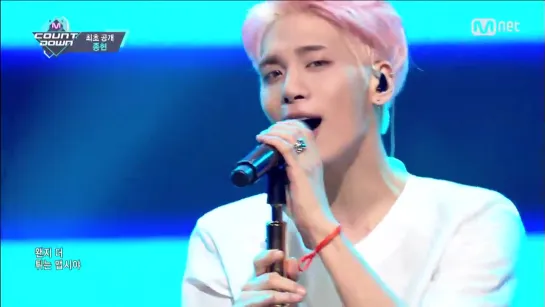 JONGHYUN - White T-Shirt Comeback Stage M COUNTDOWN 160526 EP.475