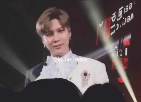 29.12.2019 - T1001101 in JAPAN YOKOHAMA --  Эгьё от Тэмина. -  TAEMIN -