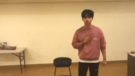 171014 @ Musical "INTERVIEW" Practice LIVE