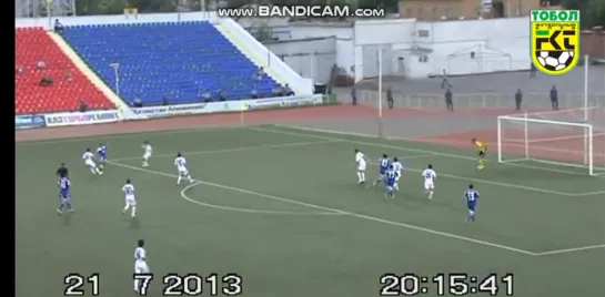 Ertis-Tobol 2013 Almat Bekbayev saves