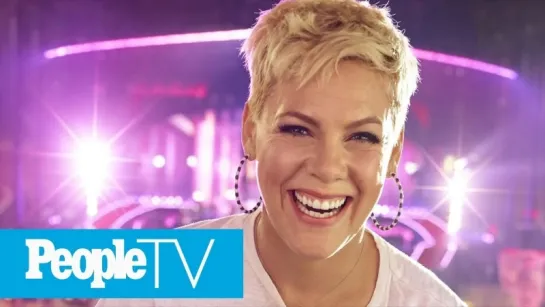 Pink Graces The Cover Of This Years Beautiful Issue With Her Two Kids ¦ PeopleTV