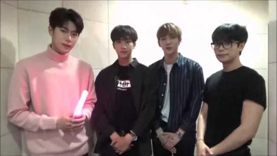 180503 KNK Message for KOREPO テレビ