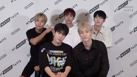 190708 KNK answers your questions and shares their TMIs! @ MyMusicTaste