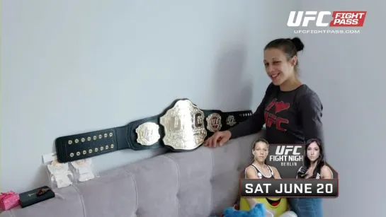 joanna jedrzejczyk - ufc berlin vlog /rus subs/