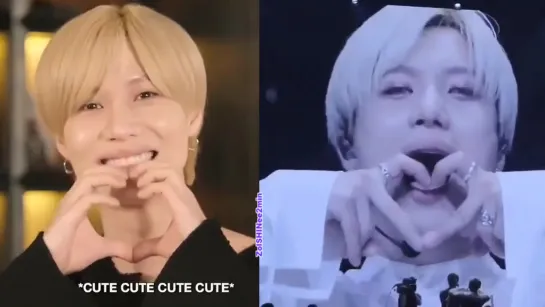 Taemin apple heart