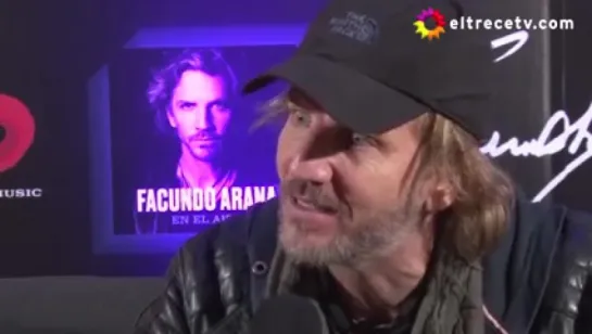 ENTREVISTA: Facundo Arana presentó su disco "En el aire" y eltrecetv.com estuvo con él. ¡Mirá el video!