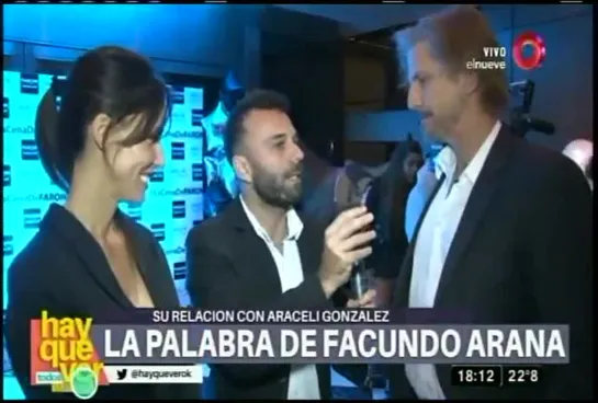 Las palabras de facundo Arana sobre Araceli Gonzalez