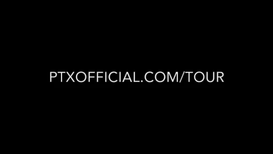 3 MORE WEEKS until #PTXWorldTour