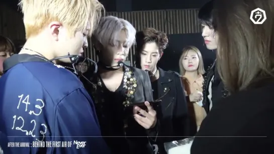 [STARCAST] GOT7 за кадром первой трансляции Never Ever